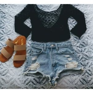 BDG Cheeky Super Highrise Denim Shorts